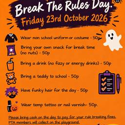 Break The Rules Day Poster