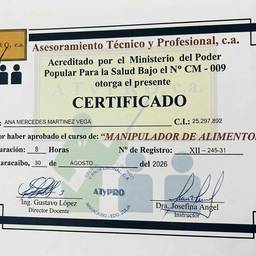 Antes - Digitalização de certificado endireitada