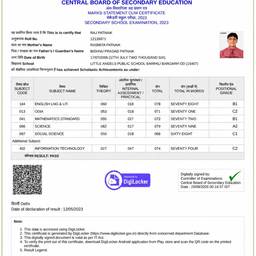 Después - Editar el nombre en el boletín de notas