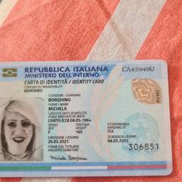 Italian ID Card Edit