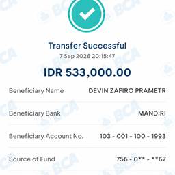 Bank Transfer Name Edit