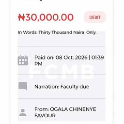 Editable Bank Receipt