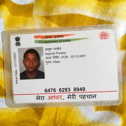Aadhaar Card DOB Edit