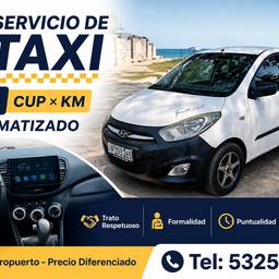 Taxi Service Ad Poster