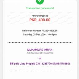 Edit Payment Receipt Text