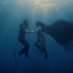 Underwater Cinematic Couple