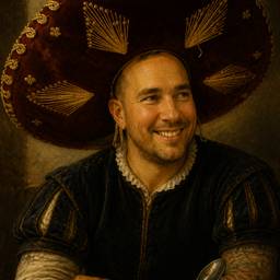 Renaissance Sombrero Portrait