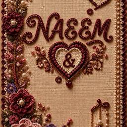 Embroidery Name Text Edit
