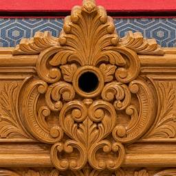 After - Straightened Woodcarving Detail