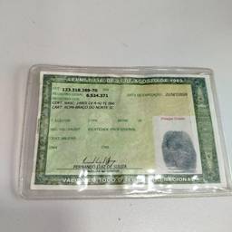 Avant - Modifier l'année sur la carte d'identité