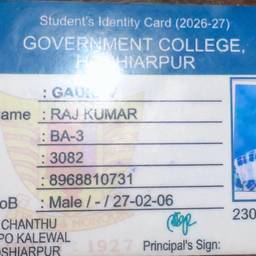 Student ID Year Edit