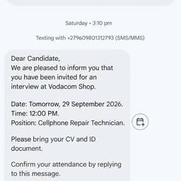 After - Edit SMS Screenshot AI