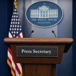 Press Secretary Podium