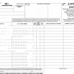 Crisp Scanned Form