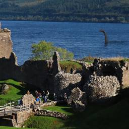 Nessie at Urquhart Castle