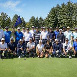 Golf Group Photo Merge