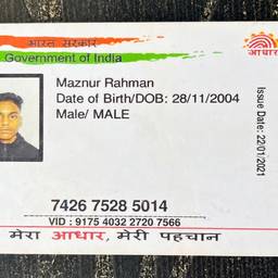 Aadhaar Birth Year Edit