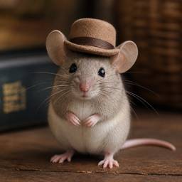 Mouse in a Hat