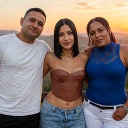 Sunset Family Group Photo