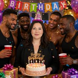 Birthday Party Photo Edit