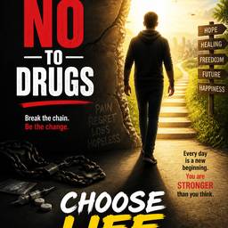 Drug Awareness Campaign Poster