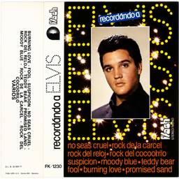 Elvis Record Cover Restored