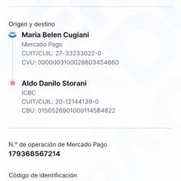 Después - Editar recibo de Mercado Pago