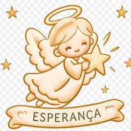 Cartoon Angel Sticker