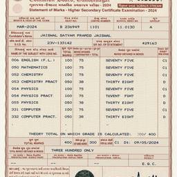 Marksheet Marks Editor