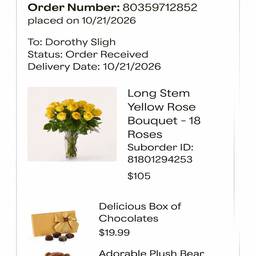 Order Date Edit