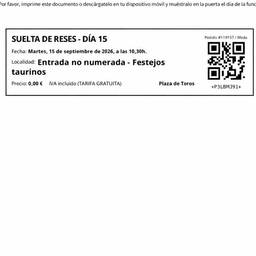 Edit Event Ticket Text