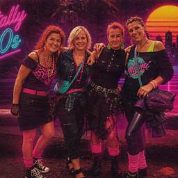 80s Style Group Photo