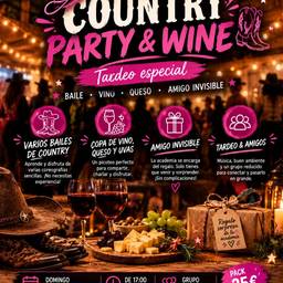 Avant - Modification d'Affiche de Fête Country