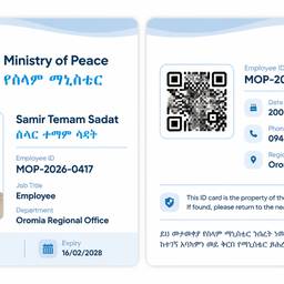 Fictional Employee ID Card