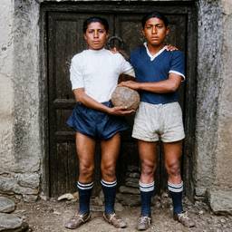 Colorize Vintage Sports Photo