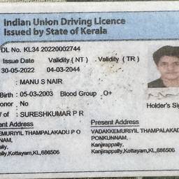 After - Driving Licence DOB Edit