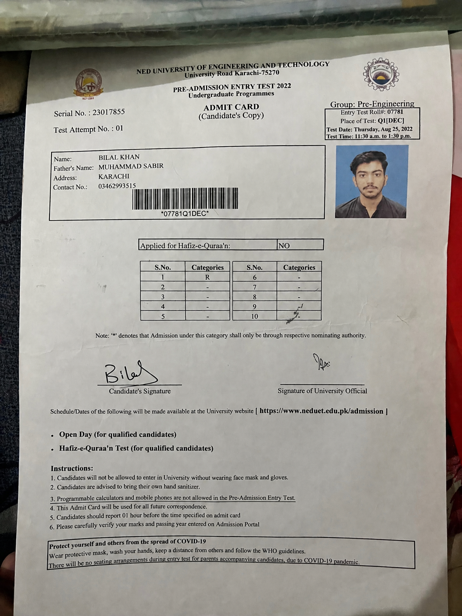 Result