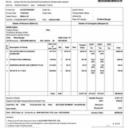 Clean Invoice Scan