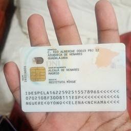 Depois - Edição de número de documento de identidade