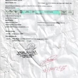 Before - Wrinkle-Free Document Scan