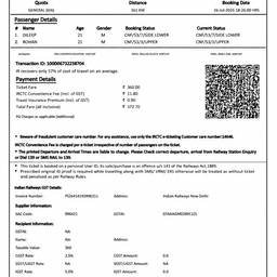 Depois - Edição da data do bilhete de trem