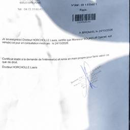 Medical Certificate Date Edit