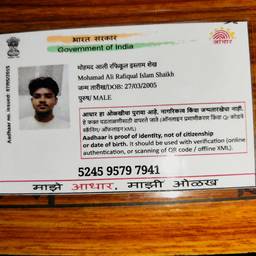 Aadhaar Birth Year Edit