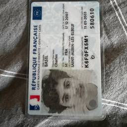 French ID Card Edit