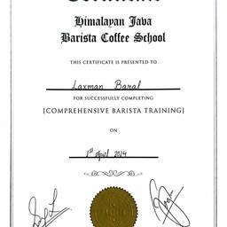 Certificate Name Change