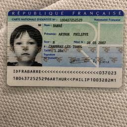 French ID Card Year Edit