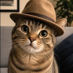 Cat in a Fedora