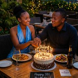 After - 31st Birthday Cake Cut