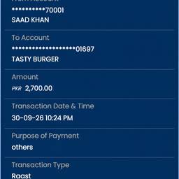 Edit Name on Receipt
