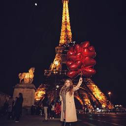 After - Eiffel Tower Coat Edit